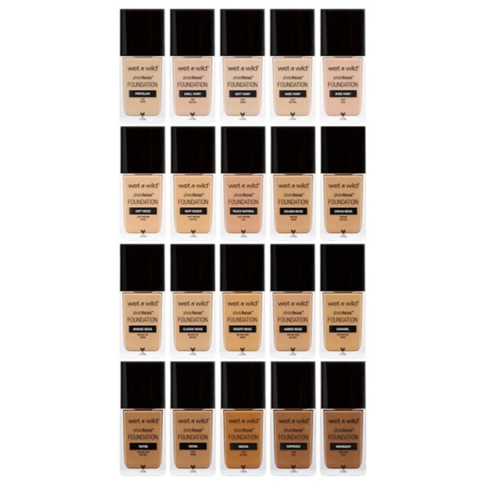 *3/15* NEW Wet N Wild Photo Focus Matte Foundation Soft Ivory 362C Light Warm - Picture 5 of 8